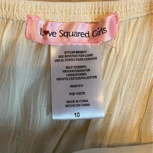 Girls 10 boho dress - Picture 4 of 4